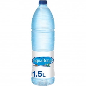 AQUABONA Agua mineral natural botella 1.5 L